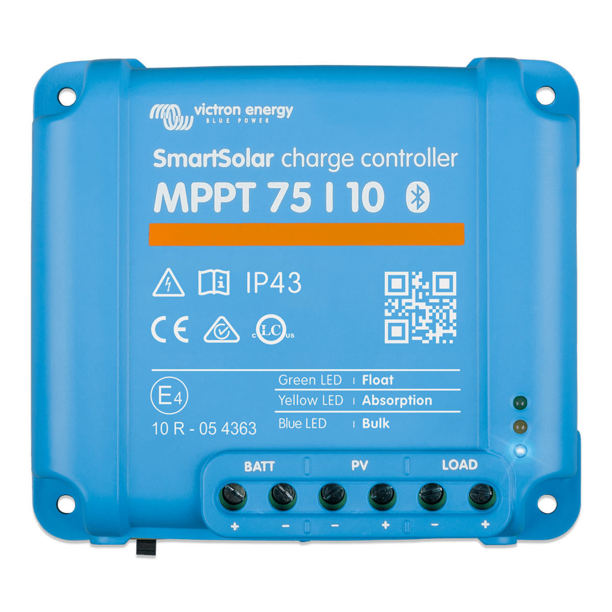 Régulateur de charge solaire Smartsolar MPPT 75/10 12/24V Victron