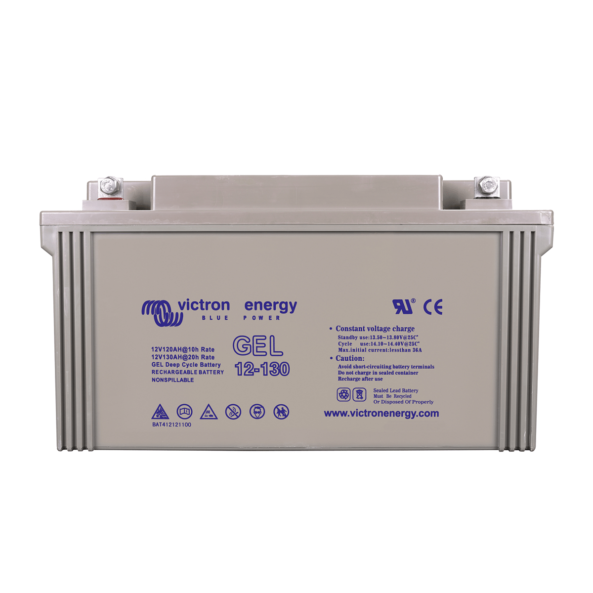 Batterie GEL 12V 130Ah (1560Wh) Victron Energy - Pharos Energies