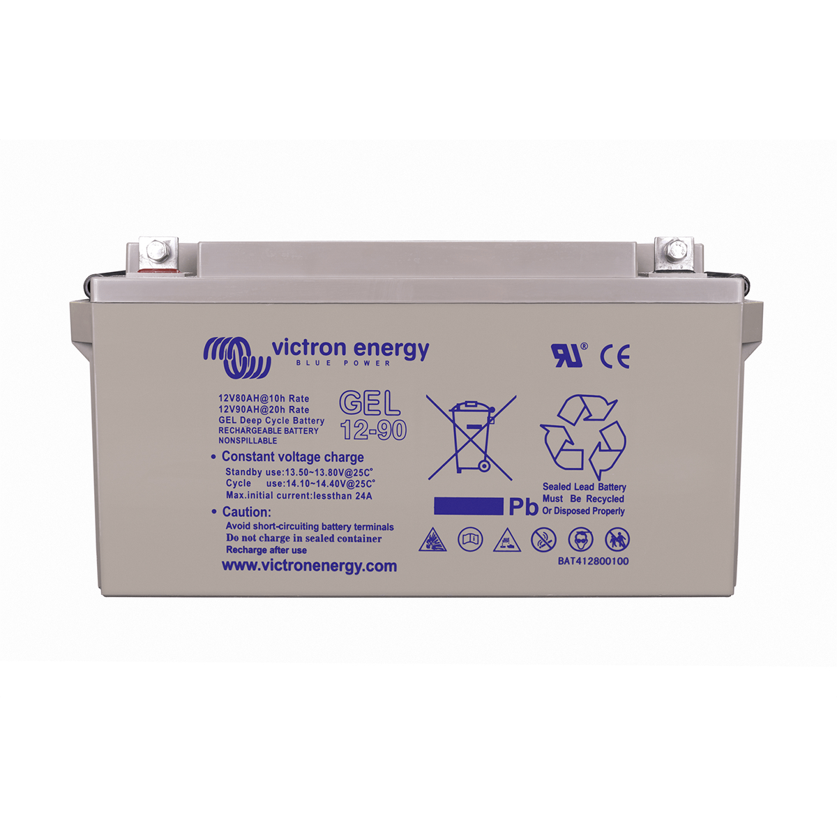 Batterie GEL 12V 90Ah (1080Wh) Victron Energy - Pharos Energies