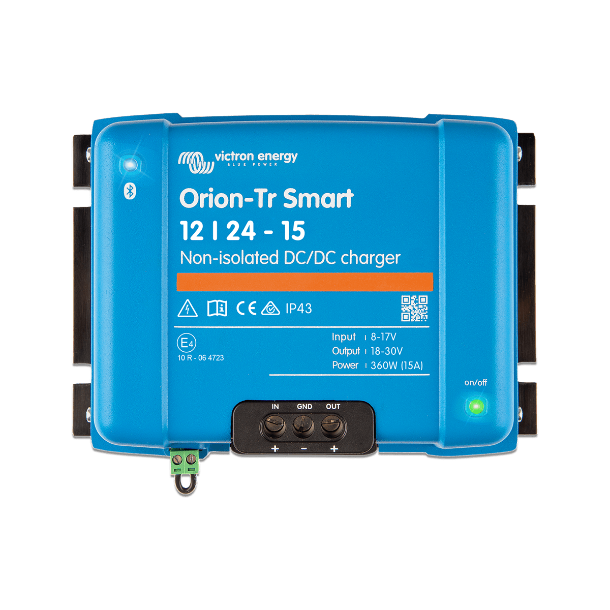 Chargeur DC/DC Orion Smart 12V|24V 15A (360W) non isolé - Pharos Energies