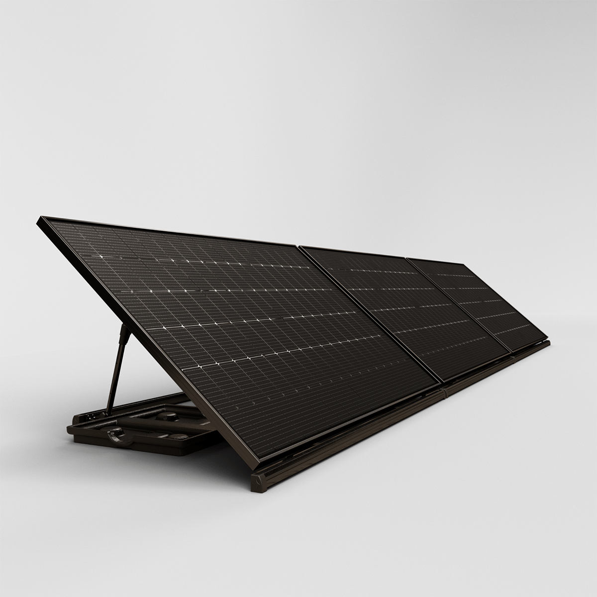 Kit de 3 stations solaires PLAY 405W (1215W) Bifaciale - Pharos Energies