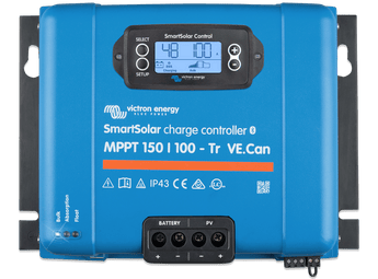 Régulateur de charge solaire Smartsolar MPPT 150/100 VE CAN 12/24/48V Victron Energy - Pharos Energies